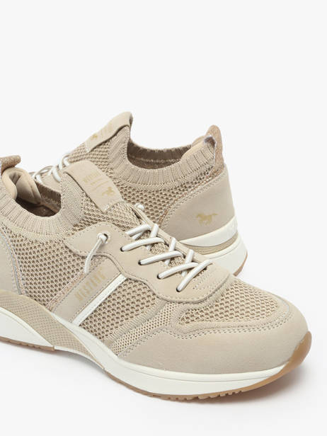 Sneakers Mustang Beige women 1358321 ander zicht 3
