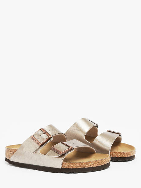 Slippers Birkenstock Beige women 1029439 ander zicht 1