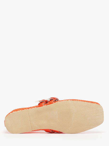 Ballerinas Colors of california Oranje women CPATTY07 ander zicht 5