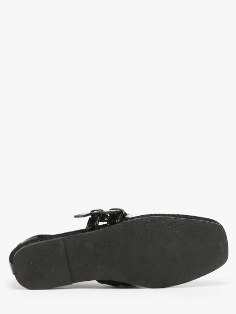 Ballerinas Colors of california Zwart women CPATTY07 ander zicht 4