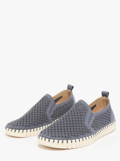 Mocassins Ilse jacobsen Blauw men TULIP140 ander zicht 2