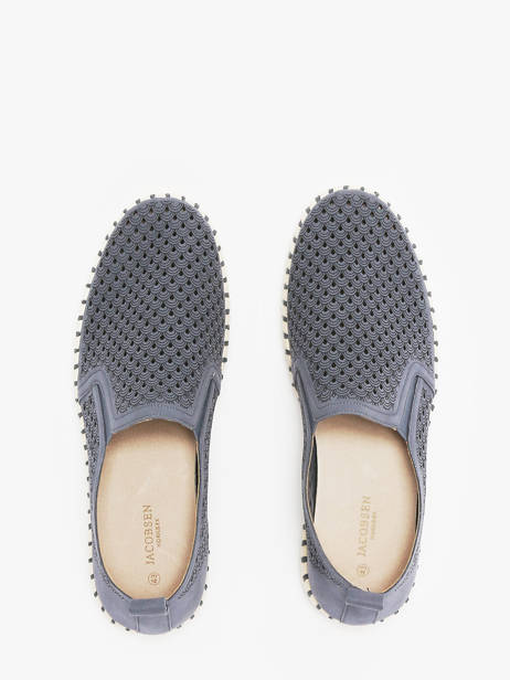 Mocassins Ilse jacobsen Blauw men TULIP140 ander zicht 3