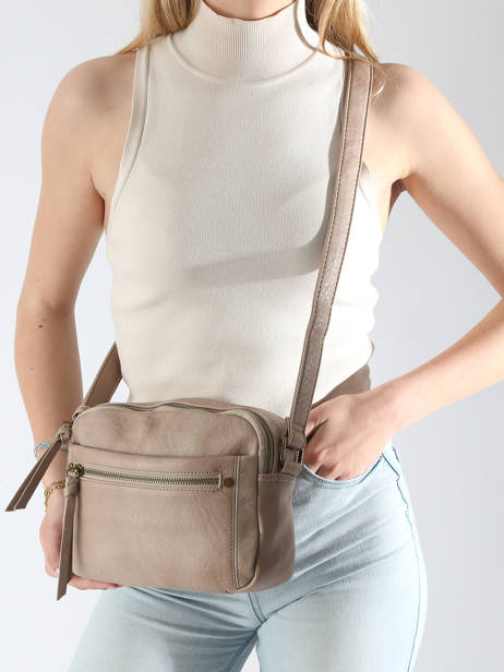 Cross Body Tas Bubble Miniprix Beige bubble 2235 ander zicht 1