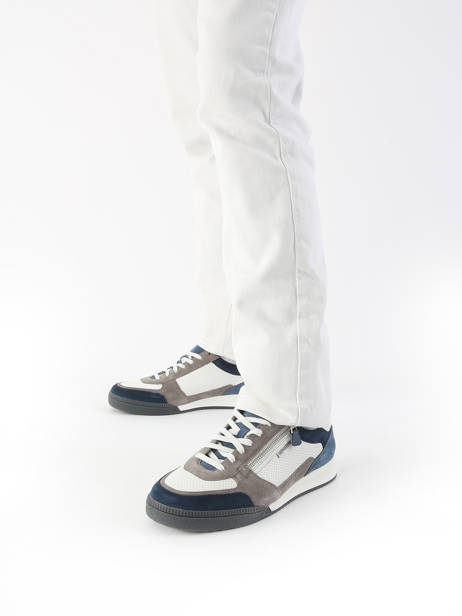 Sneakers Endrik Uit Leder Mephisto Veelkleurig men P5147448 ander zicht 1