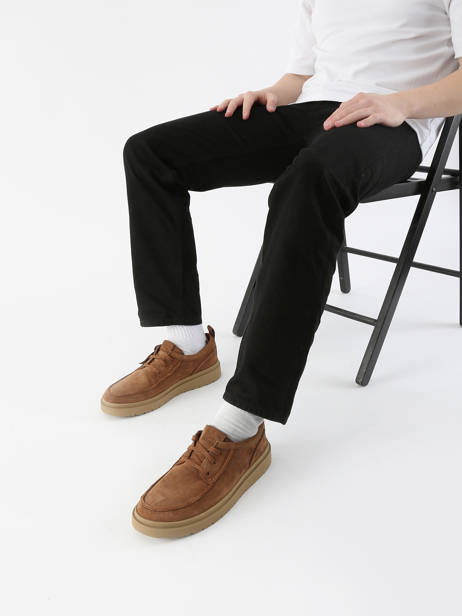 Derby Veterschoenen Polden Clarks Bruin men 26180865