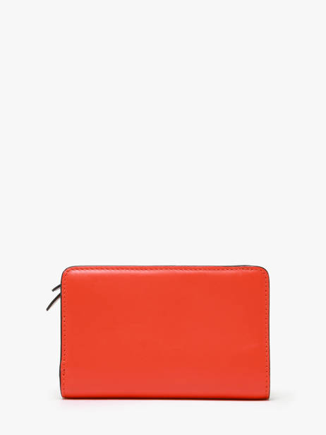 Portefeuille Origami Leder Lancel Oranje origami A13423 ander zicht 2