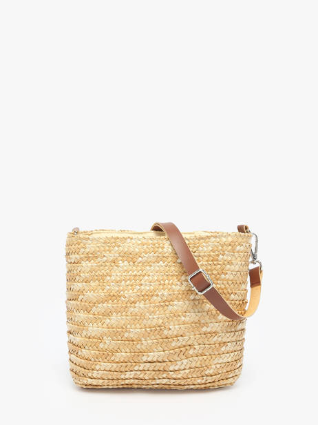 Cross Body Tas Milos Stro Les tropeziennes Beige milos TZ04 ander zicht 4