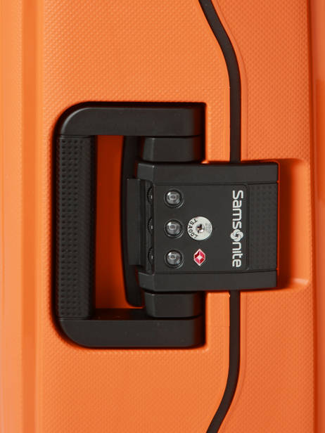 Harde Reiskoffer S'cure Samsonite Oranje s'cure 10U001 ander zicht 1