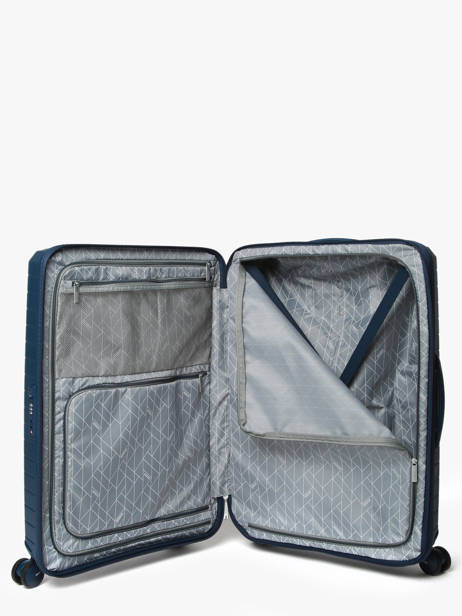 Uitbreidbare Harde Reiskoffer Fastforward American tourister Blauw fastforward 155260 ander zicht 3