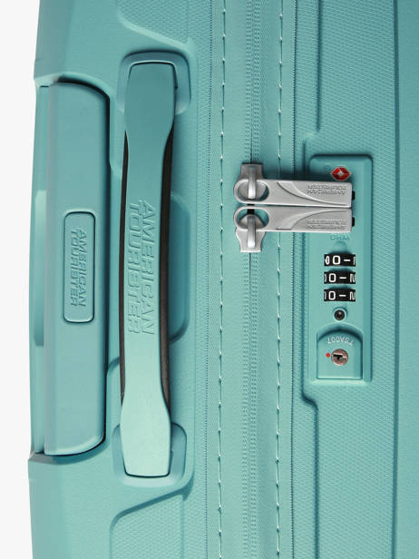 Handbagage Airconic American tourister Blauw airconic 88G001 ander zicht 1