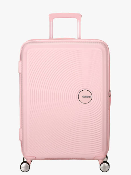 Harde Reiskoffer S Soundbox American tourister Roze soundbox 32G002