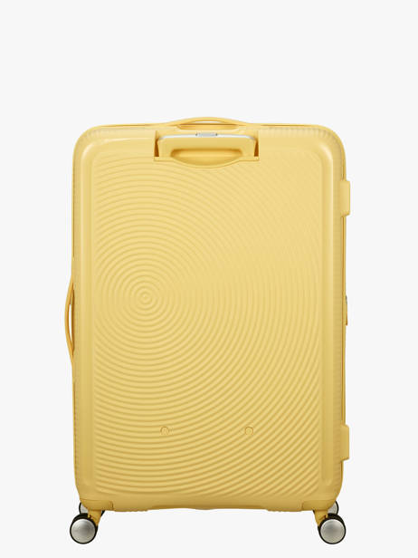 Harde Reiskoffer M Soundbox American tourister Geel soundbox 32G003 ander zicht 4
