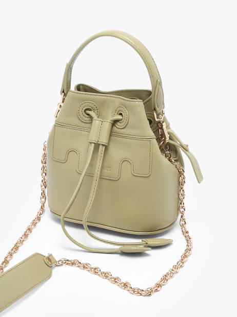 Cross Body Tas La Suite Leder Paul marius Groen la suite CAPUXSUI ander zicht 2