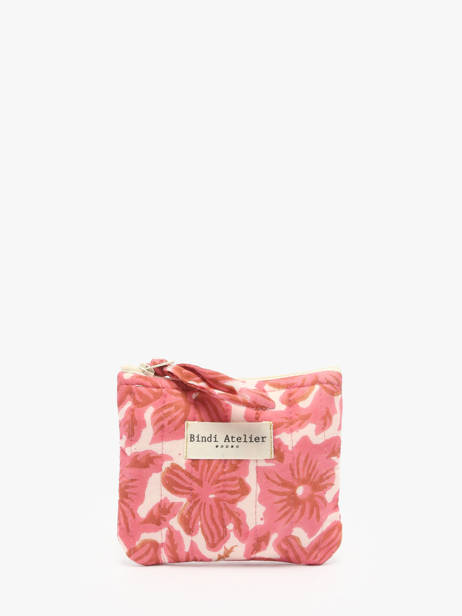 Portemonnee Bindi atelier Roze floral 360757
