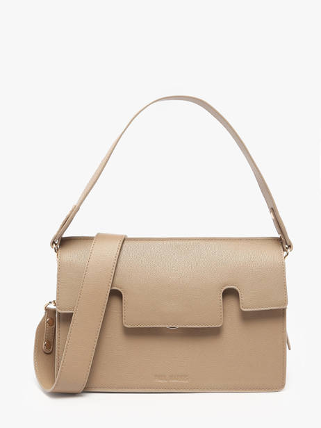 Schoudertas La Suite Leder Paul marius Beige la suite GABRISUI