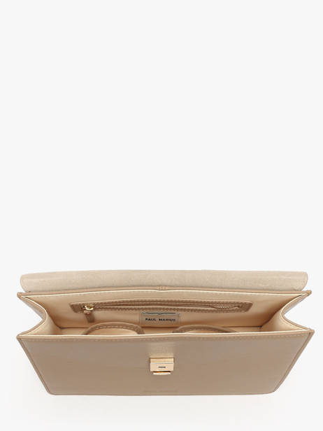 Schoudertas La Suite Leder Paul marius Beige la suite GABRISUI ander zicht 3