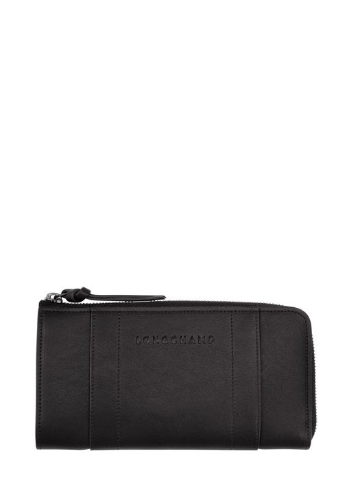 Longchamp Longchamp 3d Portefeuille Zwart