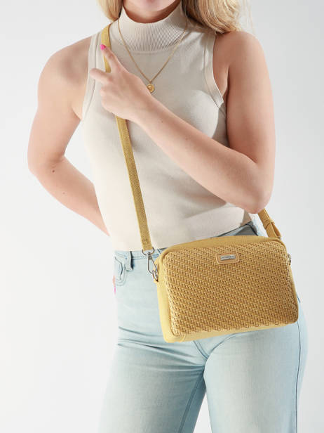 Cross Body Tas Moana Les tropeziennes Geel moana TZ04 ander zicht 1