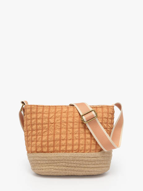 Cross Body Tas Gaufrette Le voyage en panier Oranje gaufrette PM881 ander zicht 4