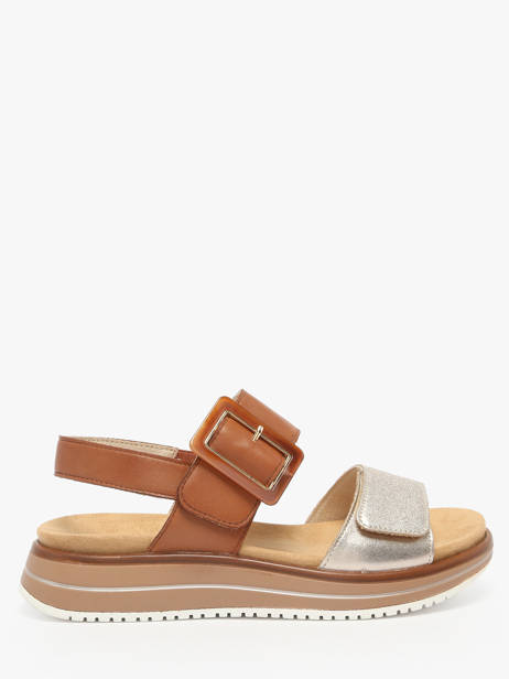 Sandalen Met Platformzool Uit Leder Remonte Veelkleurig women 22