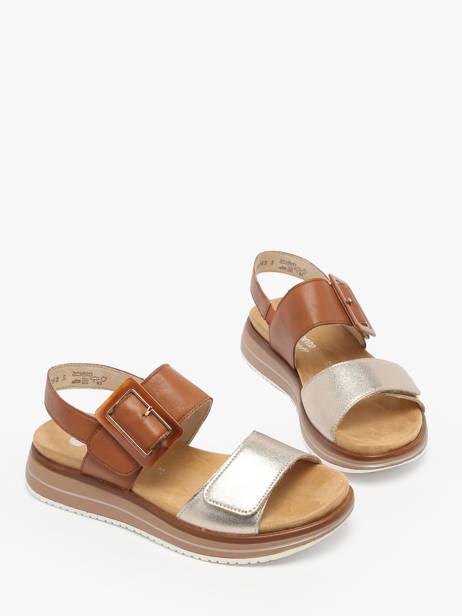 Sandalen Met Platformzool Uit Leder Remonte Veelkleurig women 22 ander zicht 1