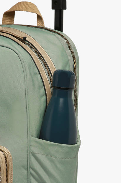 Rugzak Op Wieltjes 2 Compartimenten Cameleon Groen vintage fantasy SR40 ander zicht 6
