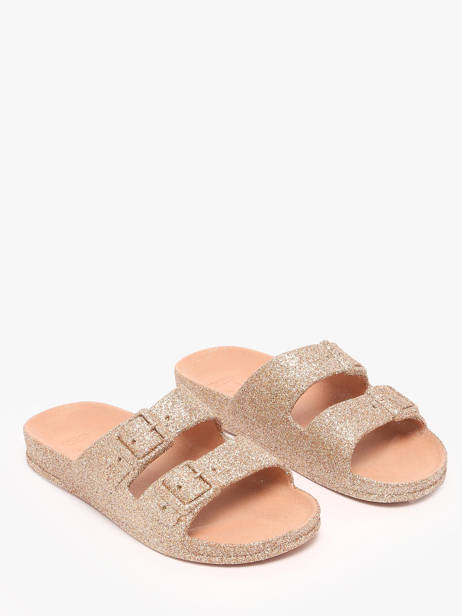 Slippers Transoco Cacatoes Beige accessoires TRANCOSO ander zicht 1