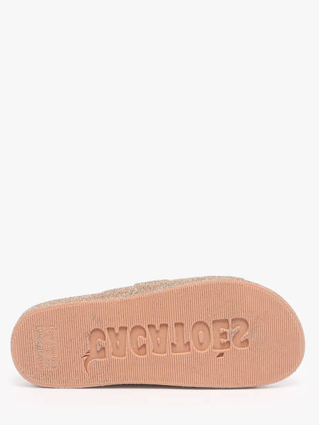 Slippers Transoco Cacatoes Beige accessoires TRANCOSO ander zicht 4