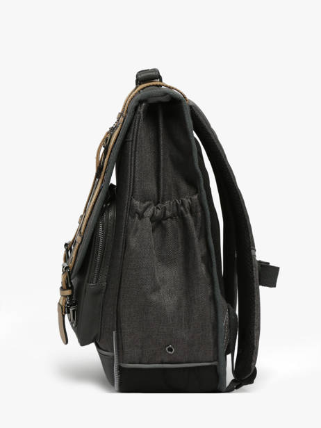 Rugzak Vintage Urban 2 Compartimenten Cameleon Grijs vintage urban SD39 ander zicht 2