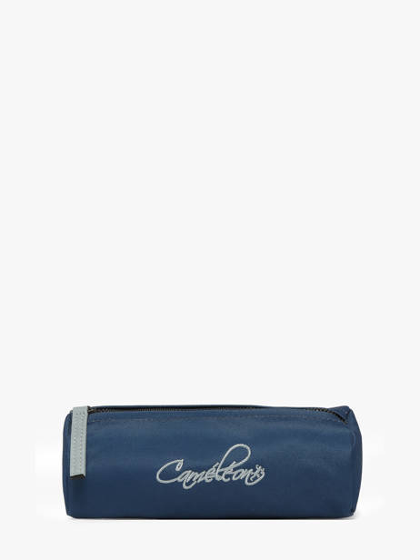 Pennenzak 1 Compartiment Cameleon Blauw vintage urban STRO