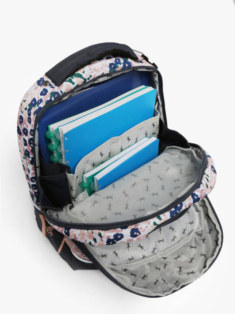 Rugzak 2 Compartimenten Cameleon Blauw actual SD39 ander zicht 3