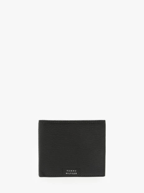 Cross Body Tas Leder Tommy hilfiger Zwart th premium AM12189