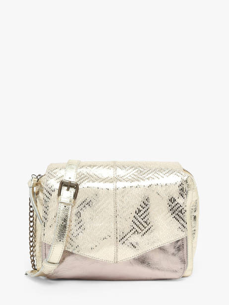 Cross Body Tas Selva Leder Pieces Goud selva 17149385