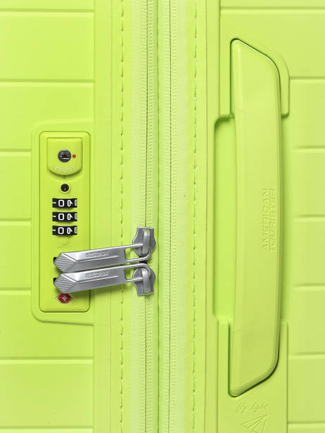 Uitbreidbare Harde Reiskoffer Fastforward American tourister Geel fastforward 155261 ander zicht 1
