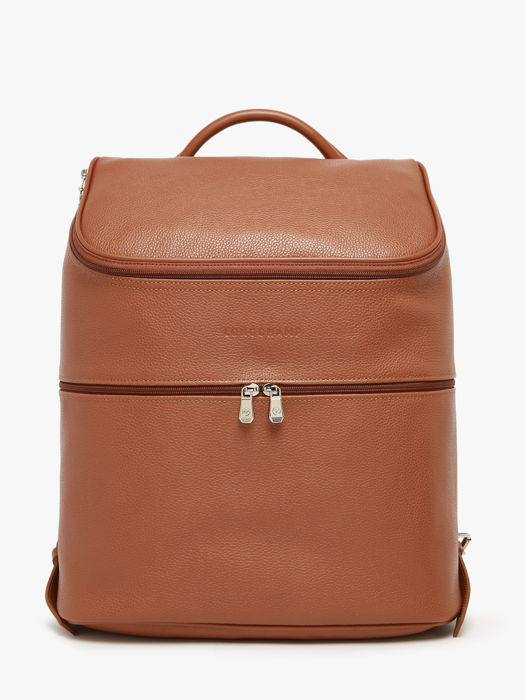 Longchamp Le foulonné Rugzak Bruin