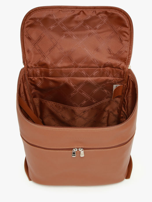 Longchamp Le foulonné Rugzak Bruin