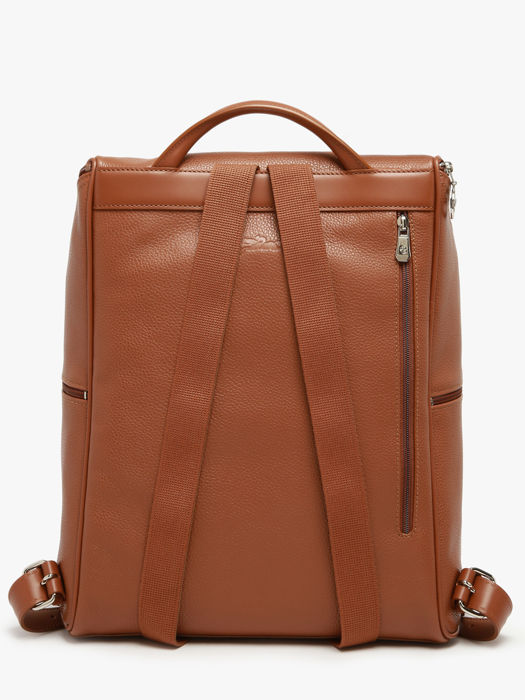 Longchamp Le foulonné Rugzak Bruin