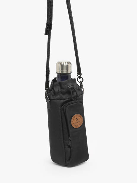 Cross Body Tas Accessoire Gerecycleerd Polyester Cabaia Zwart accessoire BOTTLBAG ander zicht 1