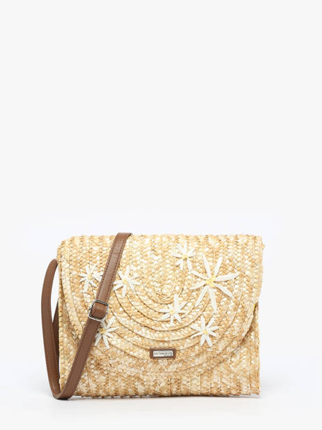 Cross Body Tas Koa Les tropeziennes Beige koa TZ04