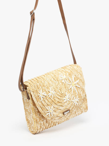 Cross Body Tas Koa Les tropeziennes Beige koa TZ04 ander zicht 1