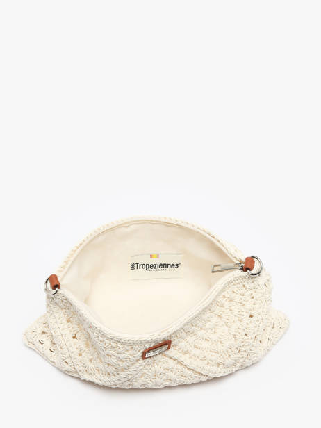 Cross Body Tas Eva Les tropeziennes Beige eva TZ03 ander zicht 2