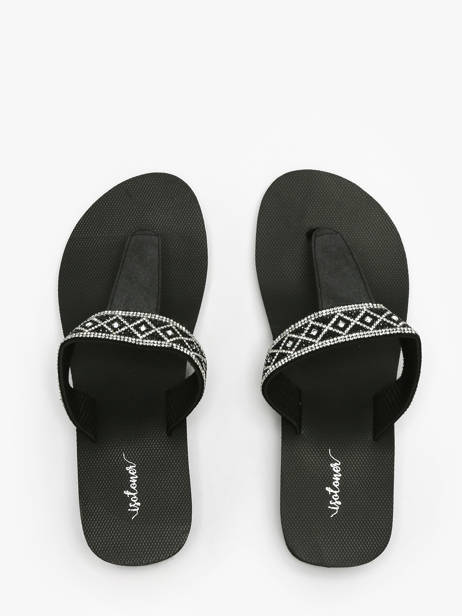 Open Sandalen Met Hak Isotoner Zwart women 94934