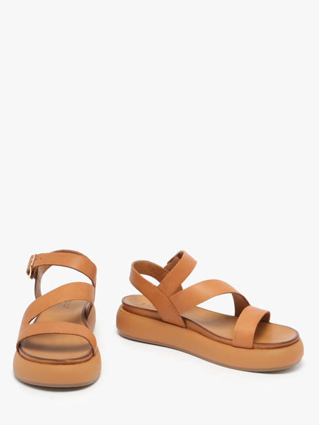 Sandalen Uit Leder Inuovo Groen women A96001 ander zicht 2