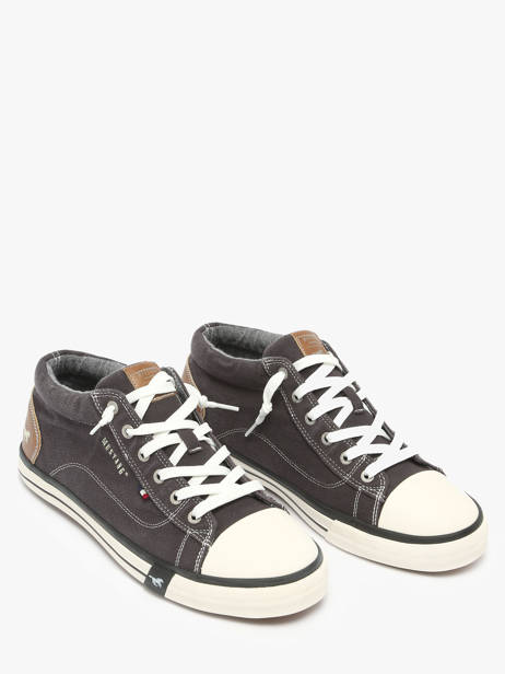 Sneakers Mustang Zwart men 4072507 ander zicht 1