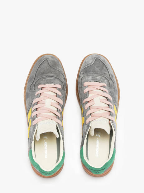 Sneakers Uit Leder Coolway Grijs men 86035950 ander zicht 3