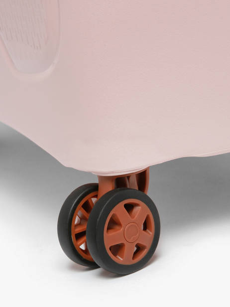 Harde Reiskoffer Moncey Delsey Roze moncey 3844820E ander zicht 2