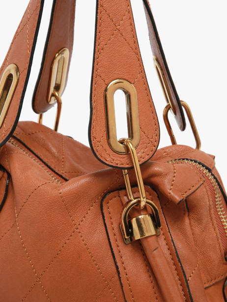 Preloved Paraty Handtas Leder Chloe Bruin second life 1351290 ander zicht 4