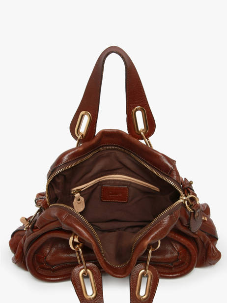 Preloved Paraty Handtas Leder Chloe Bruin second life 1318008 ander zicht 6