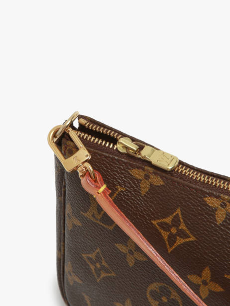 Preloved Louis Vuitton Minitas Pouch Monogram Louis vuitton Bruin second life 1363087 ander zicht 3