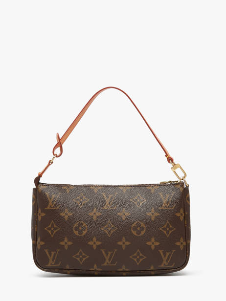 Preloved Louis Vuitton Minitas Pouch Monogram Louis vuitton Bruin second life 1363087 ander zicht 6